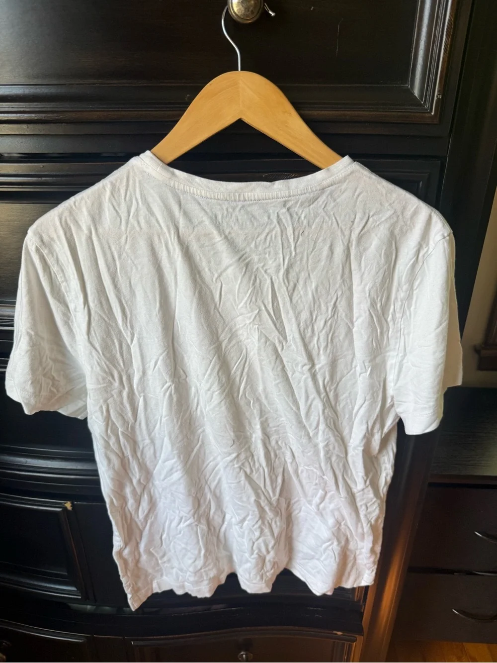 Banana Republic White Short Sleeve Crew Neck Tee